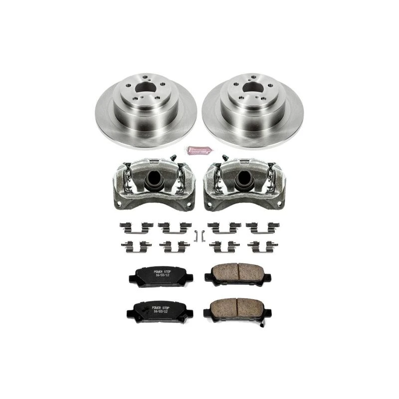 Power Stop Rear Autospecialty Brake Kit w/Calipers for 03-06 Subaru Baja