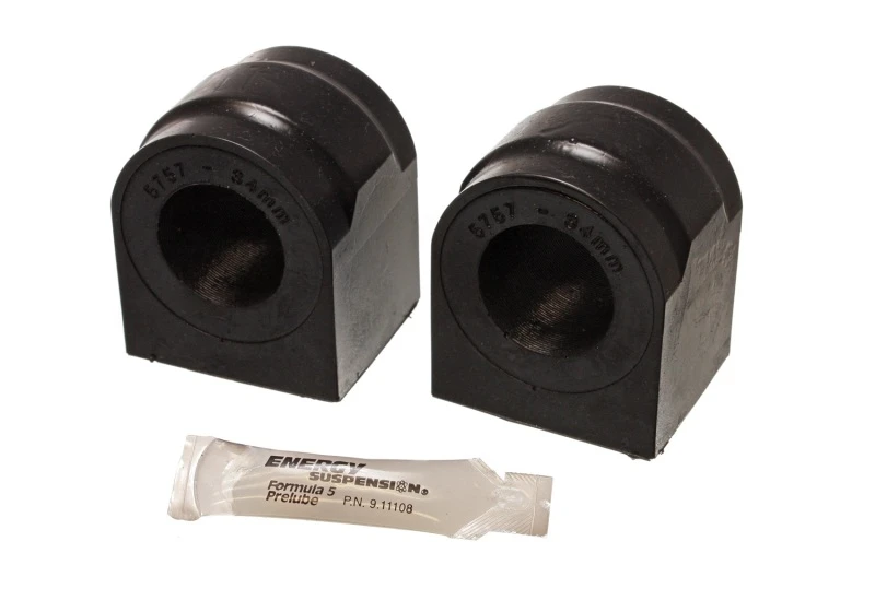 Energy Suspension 04-06 Ford F100/F150 2wd 34mm Schwarzes Vorderes Stabilisatorlager-Set