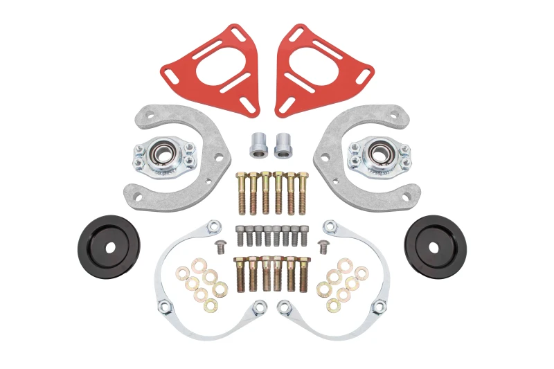 BMR 16-24 Chevrolet Camaro Caster Camber Platten (Coil-Over Only) - Rot