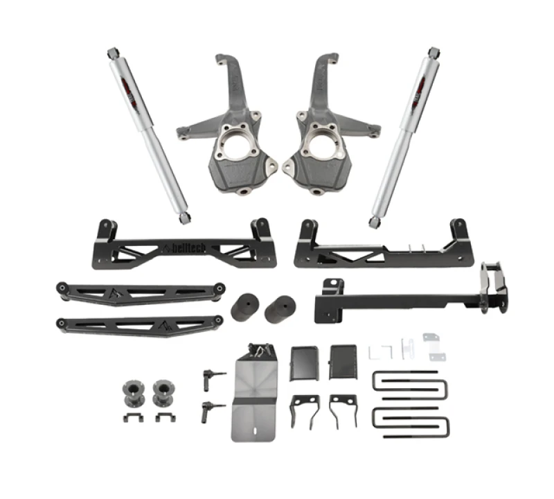 Belltech 19-20 Chevrolet Silverado / GMC Sierra 1500 4WD 6-Zoll-Federbein-Hebesatz mit Stoßdämpfern