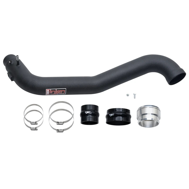 Injen 15-20 Ford F150 2.7L V6 (tt) Aluminium-Intercooler-Rohr-Kit - Wrinkle Black