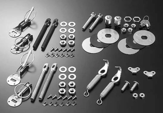 Cusco Body Pins For Hood Aluminum-Black Universal