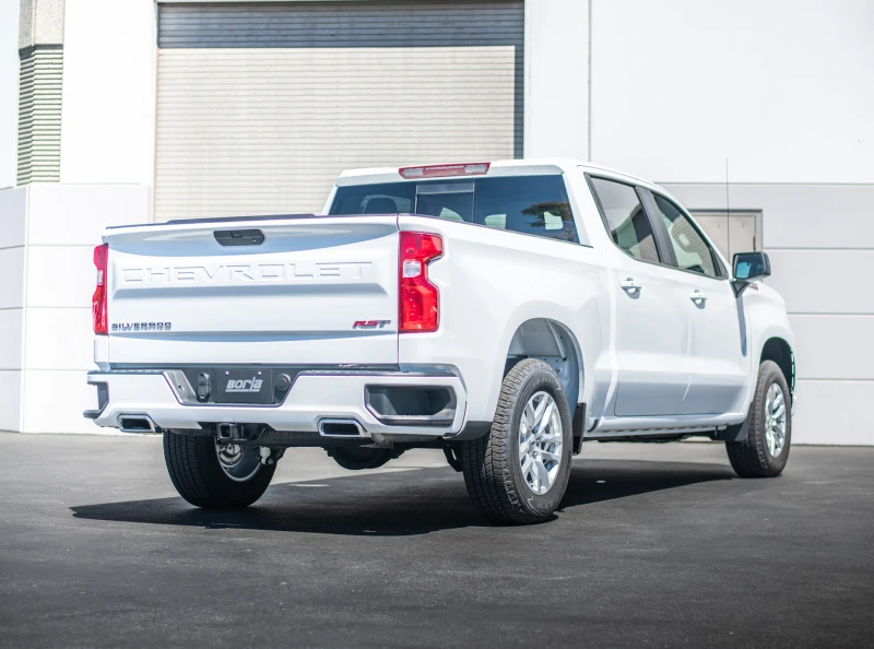 Borla 2019 Chevrolet Silverado / GMC Sierra 1500 S-Type Kat-Back Auspuff - 2,75 Zoll Rohrdurchmesser