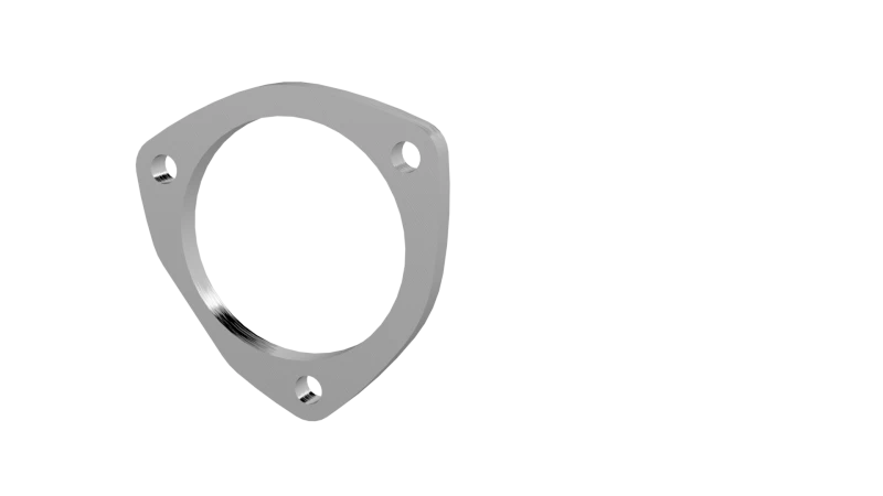QTP 3.5in Weld-On QTEC 3 Bolt Flange
