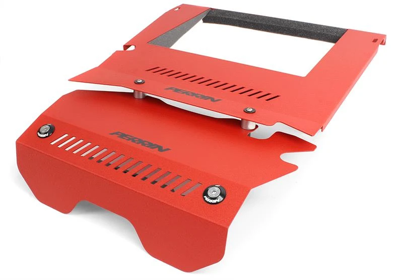 Perrin Engine Cover Kit for 15-16 Subaru WRX - Red