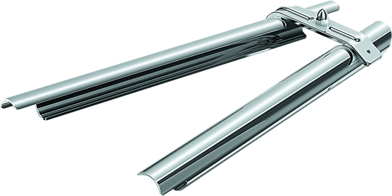 Kuryakyn Downtube Covers für 00-06 Softail in Chrom
