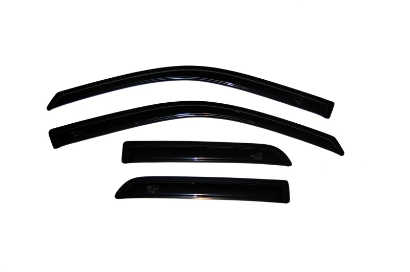 AVS 09-18 Dodge RAM 1500 Quad Cab Ventvisor Außenmontage Fensterdeflektor 4-teilig - Rauch