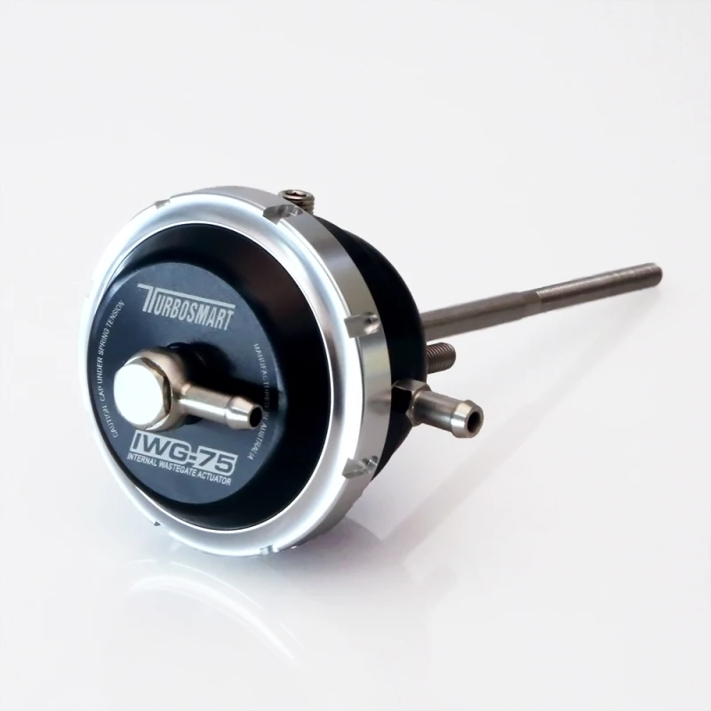 Turbosmart Universal IWG75 Borg Warner EFR Twin-Port B1 Twin-Scroll 140mm Stange Schwarz 26PSI IWG