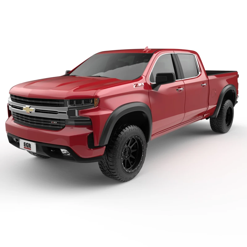 EGR 19-22 Chevrolet Silverado 1500 Baseline Standard Style Fender Flares Set aus 4