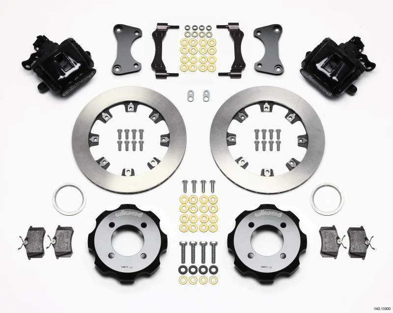 Wilwood Kombinations-Parkbremse Hinten Kit 11,75 Zoll 2011 Fiesta Hinten