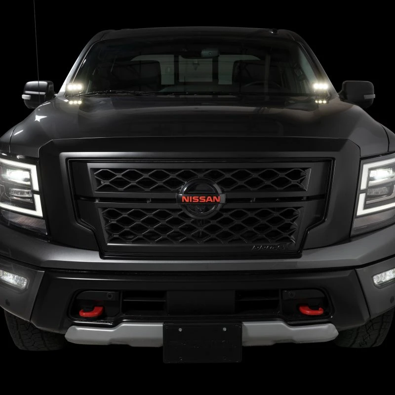 Putco 16-22 Nissan Titan Luminix Haubenhalter (funktioniert mit Luminix Blockleuchten PN 10004 oder 10007)