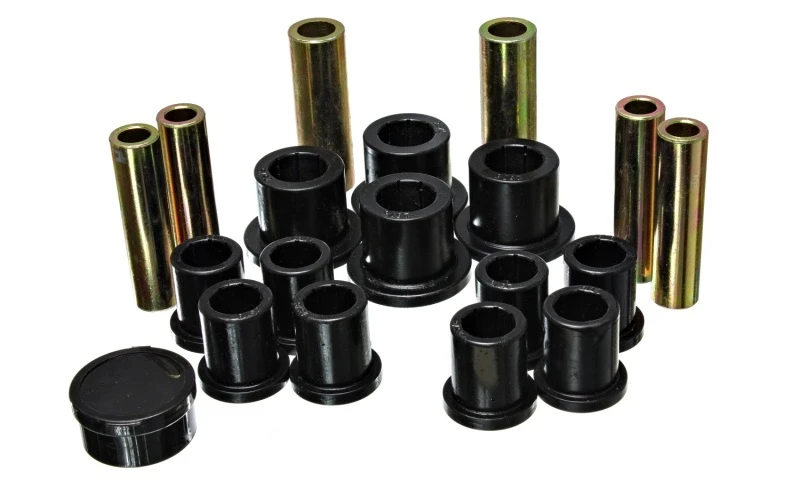 Energy Suspension F150 2/4Wd Hinterer Blattfeder-Stütz - Schwarz