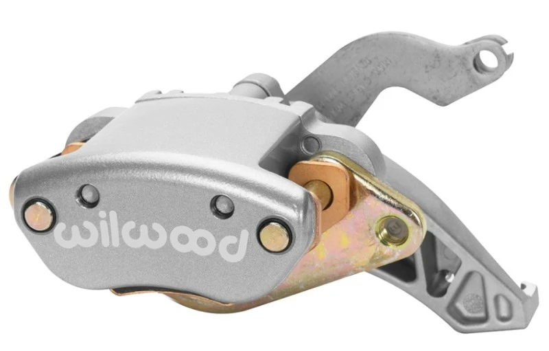 Wilwood Caliper-MC4 Mechanical-L/H - Silver No Logo 1.19in Piston.81in Disc