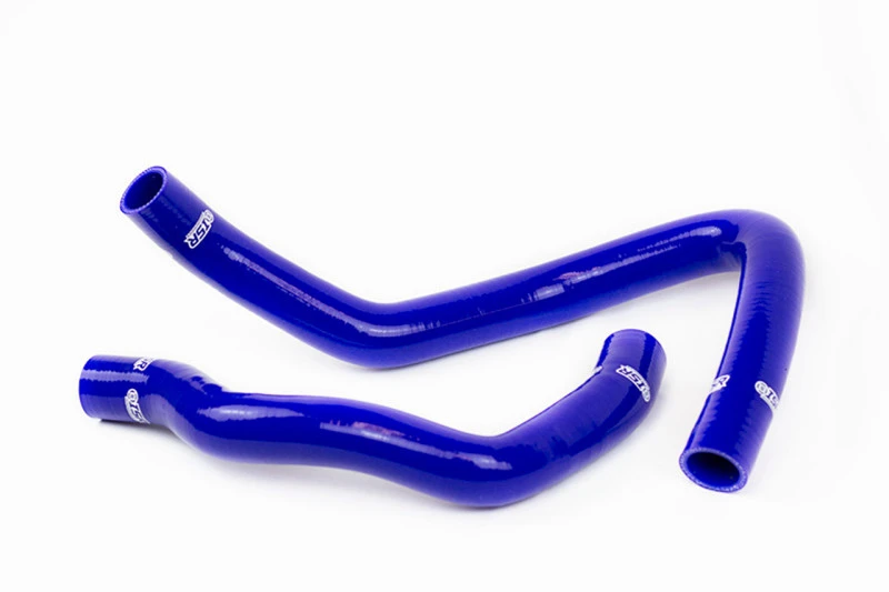 ISR Performance Silicone Radiator Hose Kit - Nissan 240sx KA24 - Blau