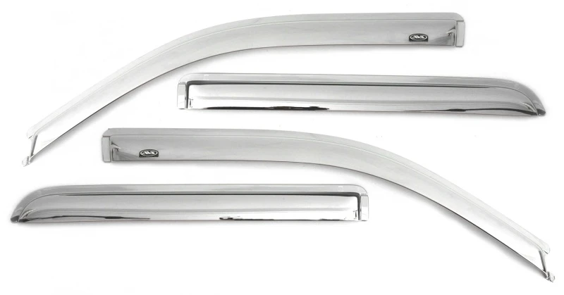 AVS 20-22 Chevrolet Silverado 1500 LTD Ext. Cab/DC F&R Ventvisor Fensterdeflektoren 4-teilig - Chrom