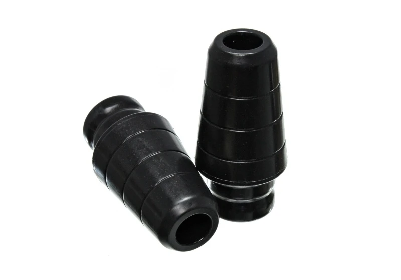 Energy Suspension 97-06 Jeep Wrangler TJ mit 1 3/4 Zoll Lift Black Front Bump Stop Set (Set of 2)