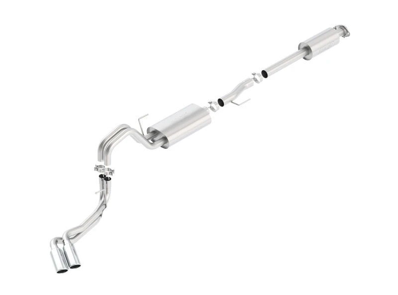 Borla 15-16 Ford F-150 3,5L EcoBoost Ext. Cab Std. Bed Catback Auspuff Touring Truck Seite Ausgang