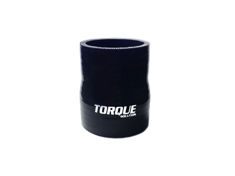 Torque Solution Transition Silicone Coupler: 2 Zoll zu 2,25 Zoll Schwarz Universal