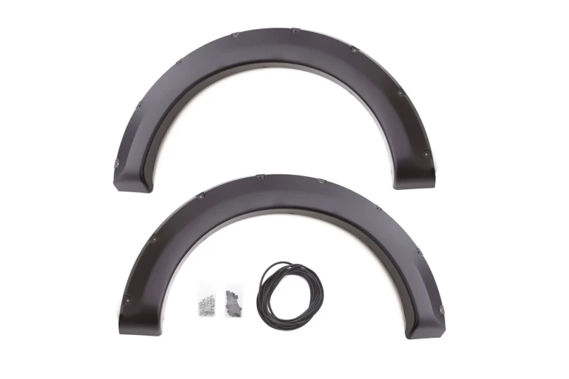 Lund 11-16 Ford F-250 Super Duty RX-Rivet Style Smooth Elite Series Kotflügel-Verbreiterungen - Schwarz (2 Stück)