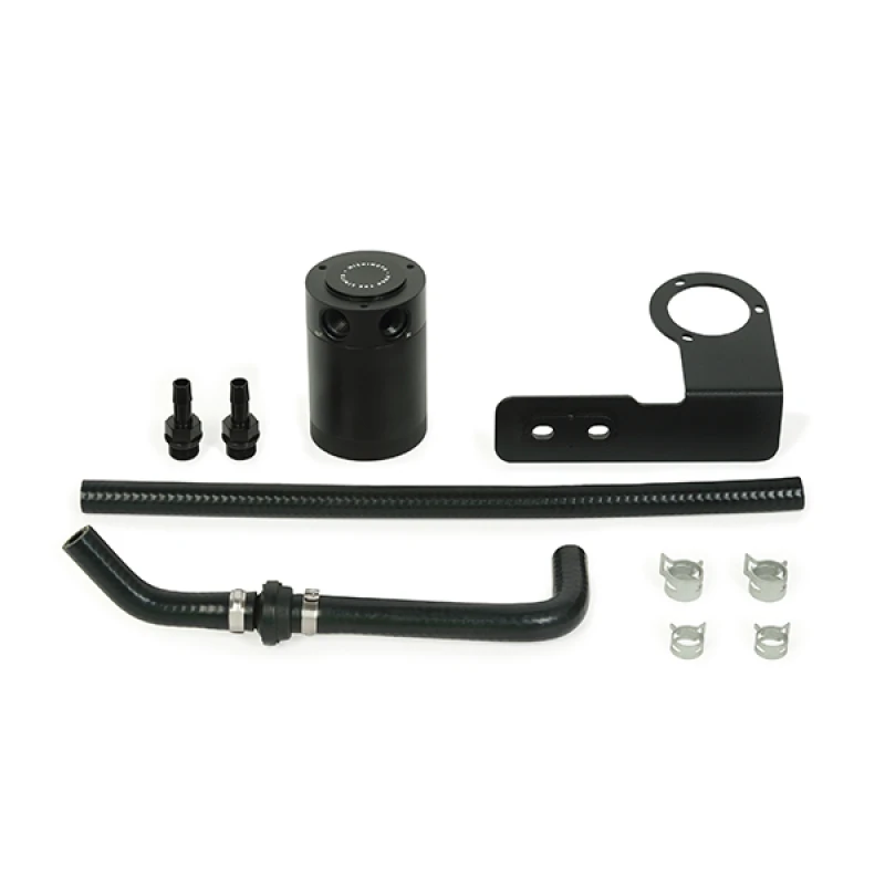 Mishimoto 2018+ Honda Accord 1.5T Direkt Fit Fangbehälter - Schwarzes Gestell