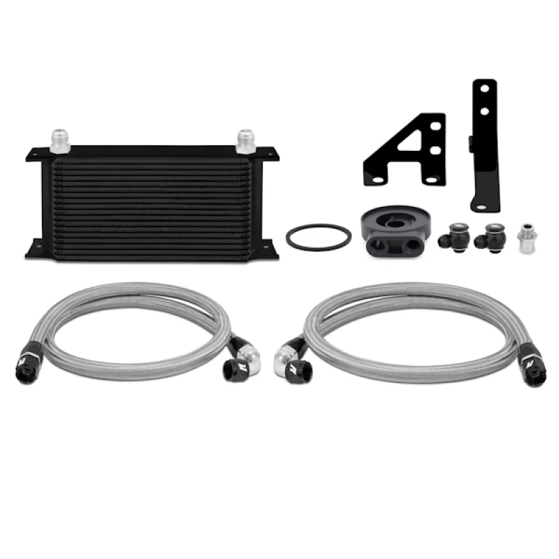 Mishimoto Oil Cooler Kit - Black for 2015 Subaru WRX