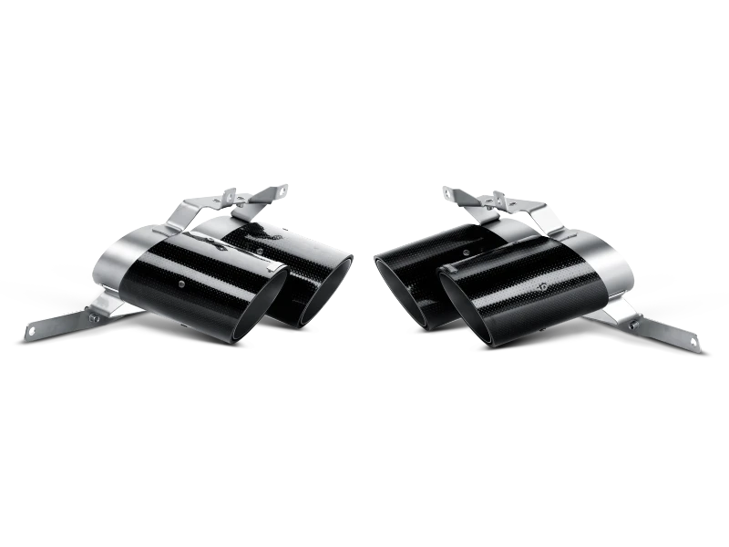 Akrapovic 09-14 Lamborghini Gallardo LP 550-2 Coupe Tail Pipe Set (Carbon)