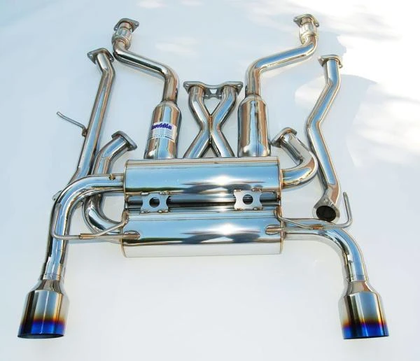 Invidia Gemini Single Layer Titanium Tip Cat-back Exhaust