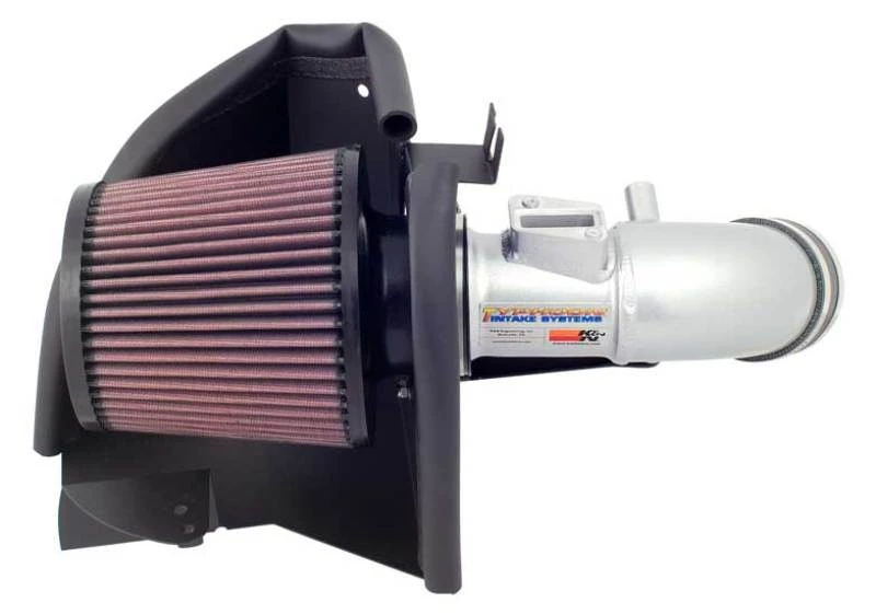 K&N 06-09 Civic 1.8L Silber Typhoon Short Ram Ansaugung