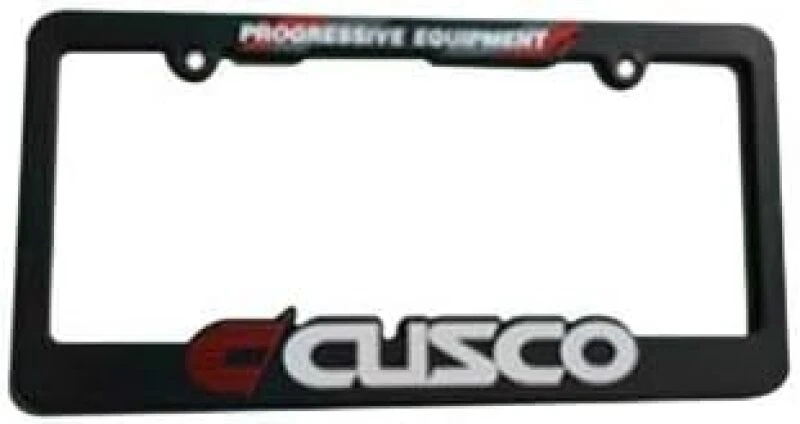 Cusco Nummernschildrahmen Schwarz Usdm Spec Limited