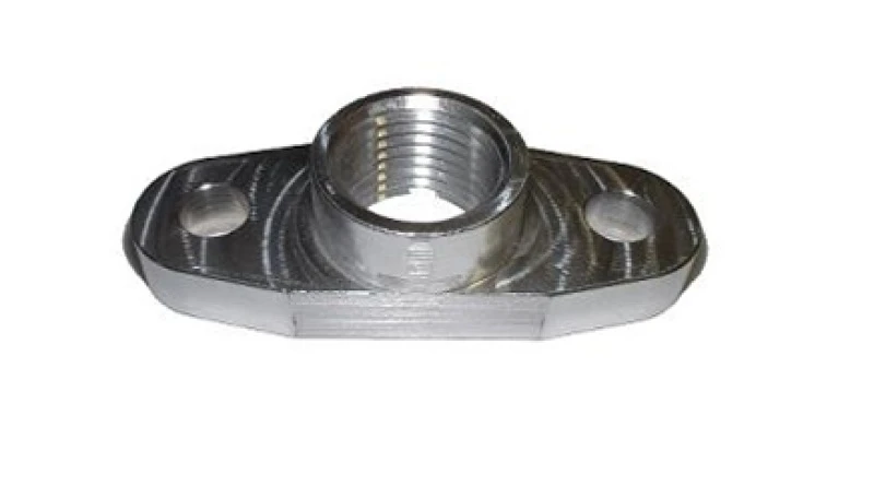 Torque Solution Billet Öl-Ablassflansch: Universal T3/T4 & PTE Turbos