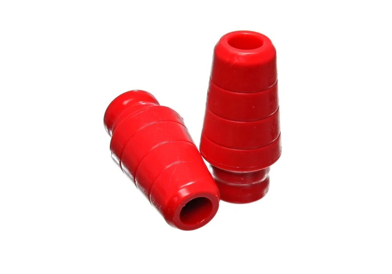 Energy Suspension 97-06 Jeep Wrangler TJ mit 1 3/4 Zoll Lift Rote Front Bump Stop Set (Set aus 2)