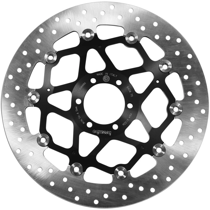 Brembo OE Front Floating Brake Disc for 92-92 BMW G Xmoto 650CC / 1992 Ducati Monster Dark 400CC