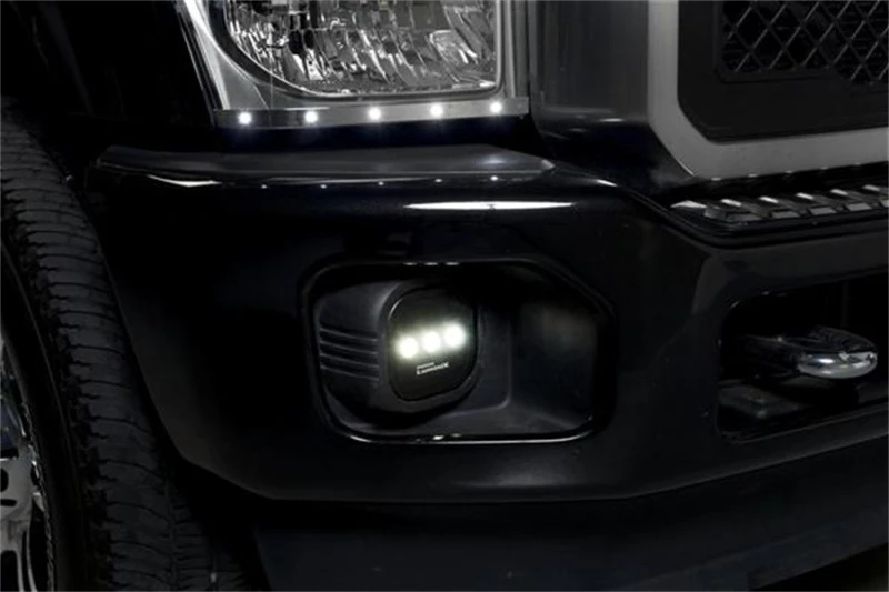 Putco 11-16 Ford SuperDuty - Luminix Hochleistungs-LED-Nebelscheinwerfer - 1 Paar - 2400LM