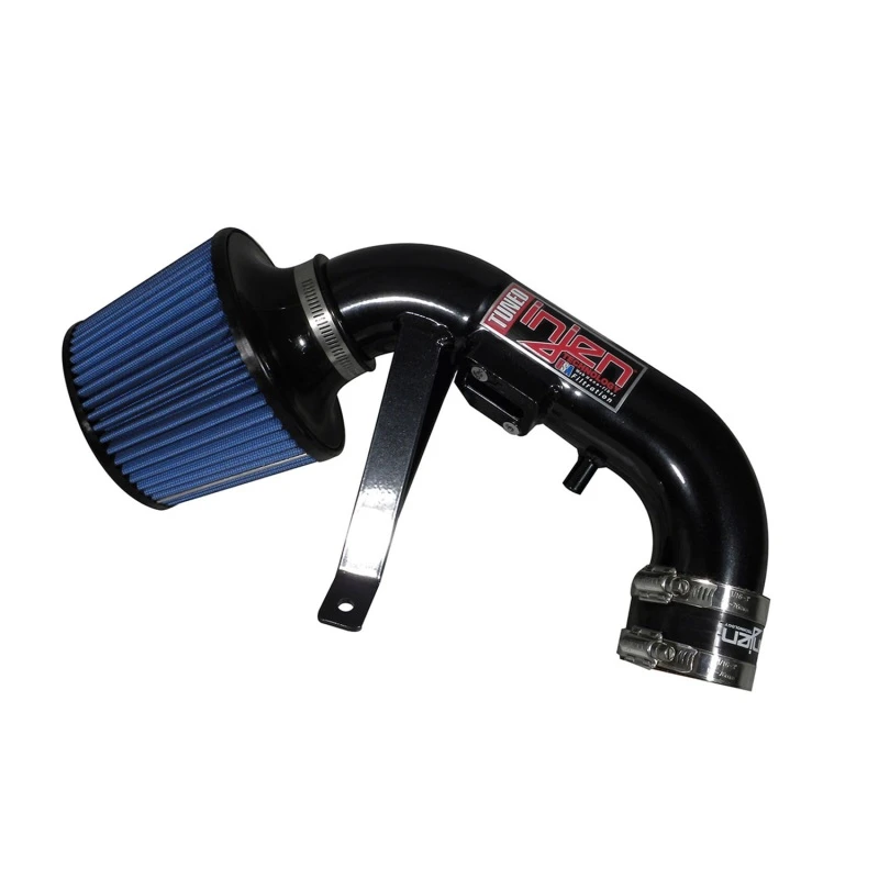 Injen 06-11 Honda Civic Hybrid 1.3L 4 Zyl. Schwarzes Dyno-Abgestimmtes Luftansaugsystem mit Web-Nano-Faser-Filter