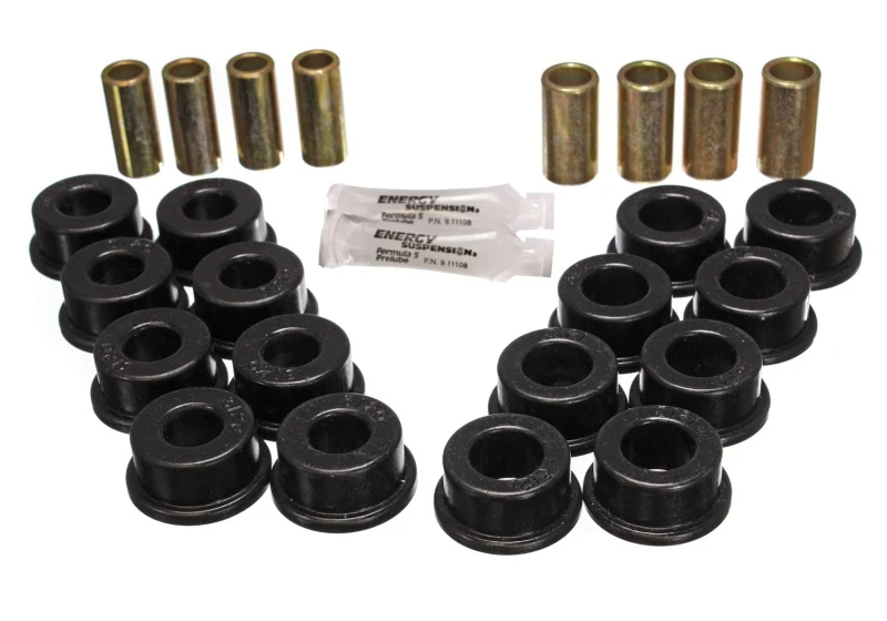 Energy Suspension 84-95 Chevy Corvette Schwarzes Hinteres Kontrollarm-Buchsen-Set