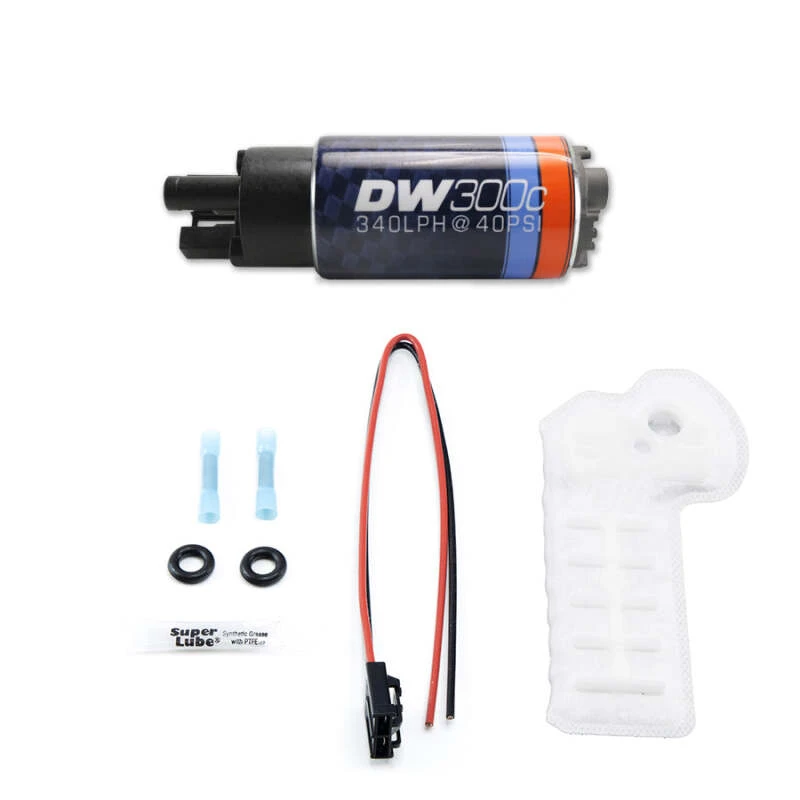 DeatschWerks 340lph DW300C Kompakte Kraftstoffpumpe 17-20 Honda Civic Type R (ohne Montageclips)