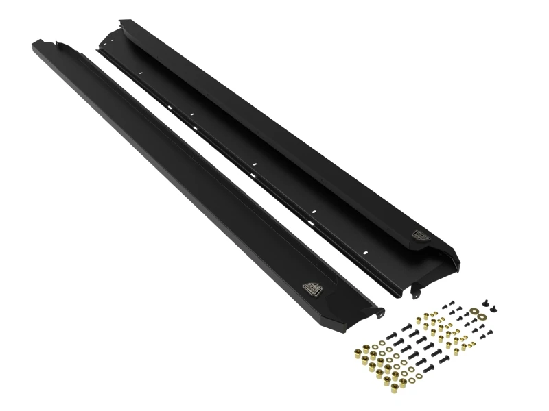 aFe POWER 10-14 Subaru Outback H4 2.5L / H6 3.6L Terra Guard Trail Steps - Schwarz