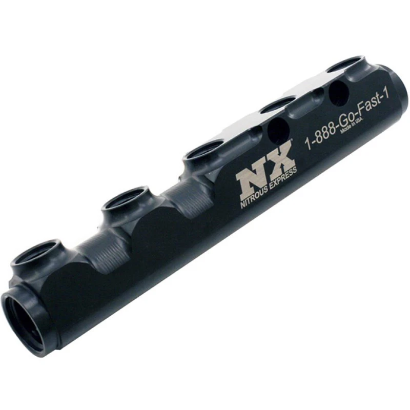 Nitrous Express Kraftstoff-Log 5-Port ohne Anschlüsse