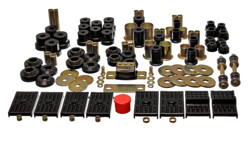 Energy Suspension 76-79 Firebird / 75-79 Nova Schwarzes Hyper-Flex Master-Bushing-Set
