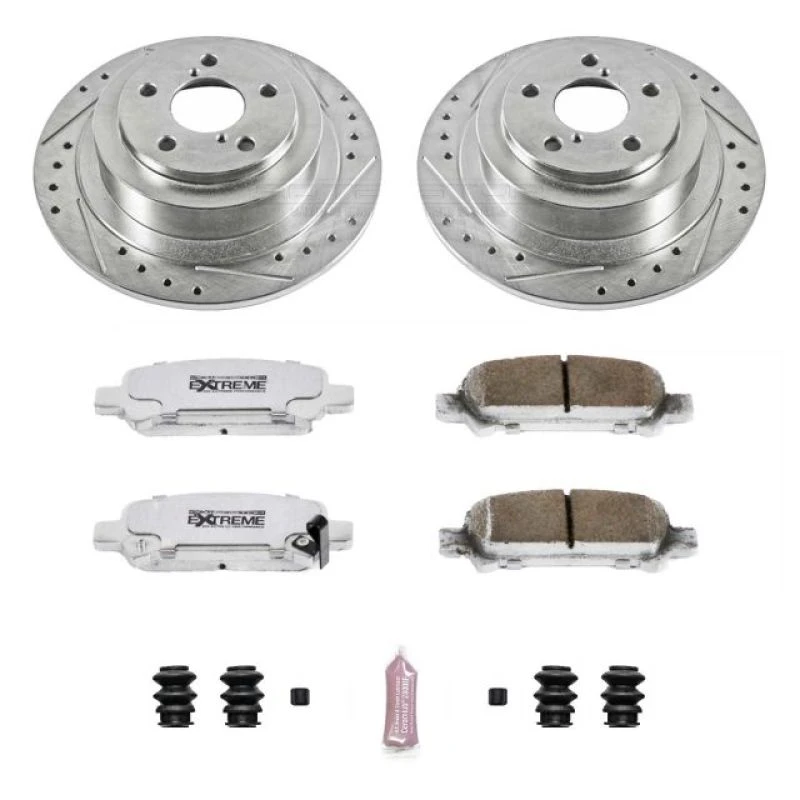 Power Stop Z26 Street Warrior Brake Kit for 03-06 Subaru Baja Rear