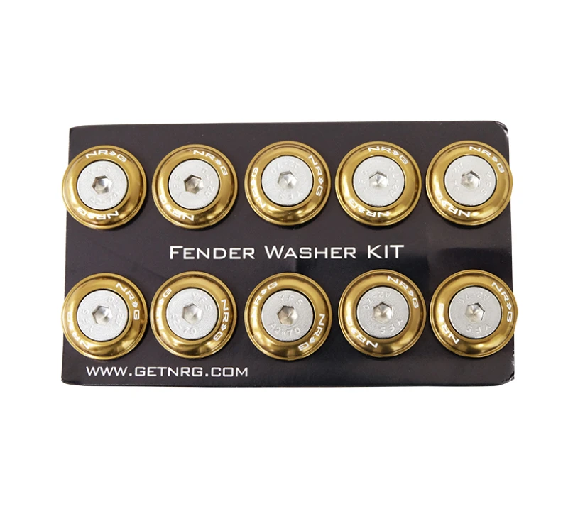 NRG Fender Washer Kit w/Rivets For Plastic