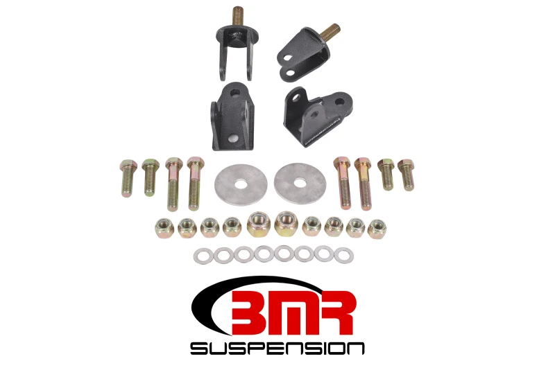 BMR 79-04 Fox Mustang Heck-Coilover-Umbausatz ohne Control Arm Bracket - Black Hammertone