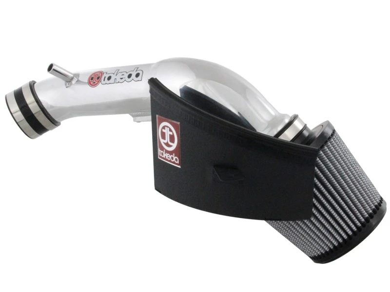 aFe Takeda Stage-2 Pro DRY S Kaltluft-Ansaugsystem 13-17 Honda Accord L4 2.4L (poliert)