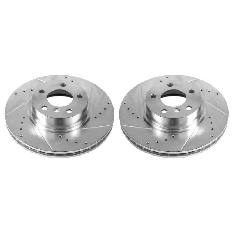 Power Stop 11-17 BMW X3 Front Evolution Drilled & Slotted Rotors - Pair