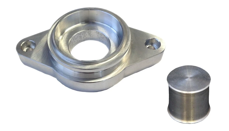 Torque Solution Tial Blow Off Valve Adapter with Plug for Mazdaspeed 3/6/CX-7