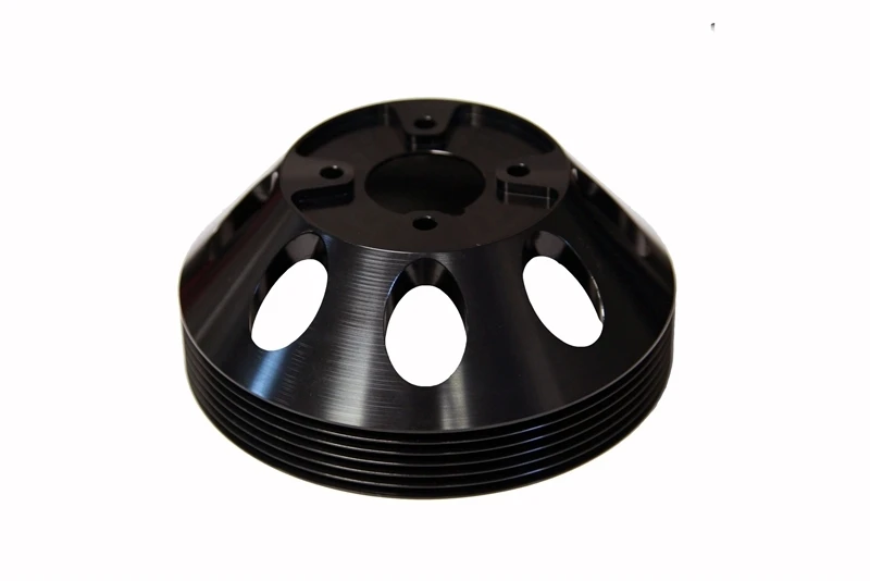 Torque Solution Leichtes Wasserpumpenrad (Schwarz) für Hyundai Genesis Coupe 3.8 2010+