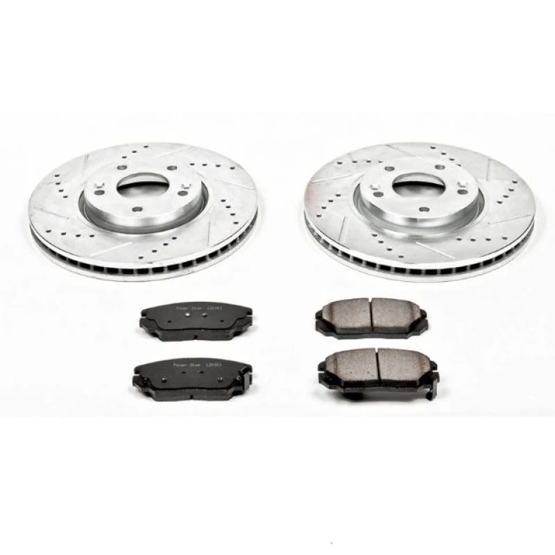 Power Stop 06-10 Hyundai Sonata Front Z23 Evolution Sport Brake Kit