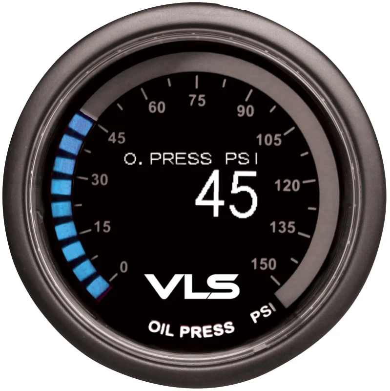 Revel VLS 52mm 0-150PSI Digital OLED Öldruckanzeige