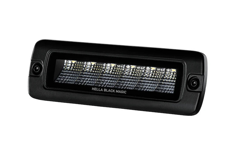 Hella Universal Black Magic 6 L.E.D. Einbauleuchte - Flutstrahler
