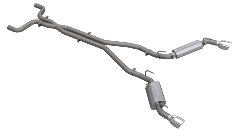 QTP 14-15 Chevrolet Camaro SS 6.2L 304SS AR3 Cat-Back Exhaust w/4.5in Tips